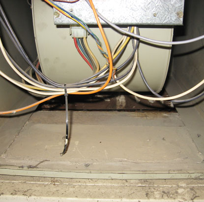Air Conditioning Repair. Poor furnace installation