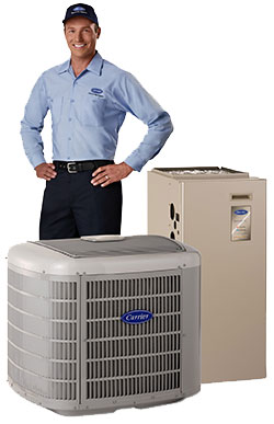 Carrier air conditioner service and repair as well as Carrier air conditioning installation