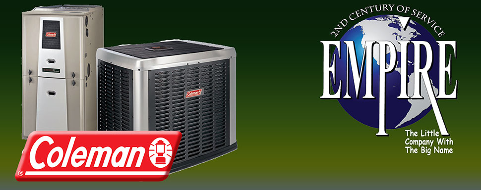 Save on Coleman air conditioning installation, Coleman Heater Installation